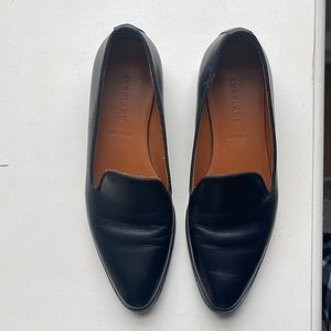 Everlane Leather Loafers Color Black Size 8